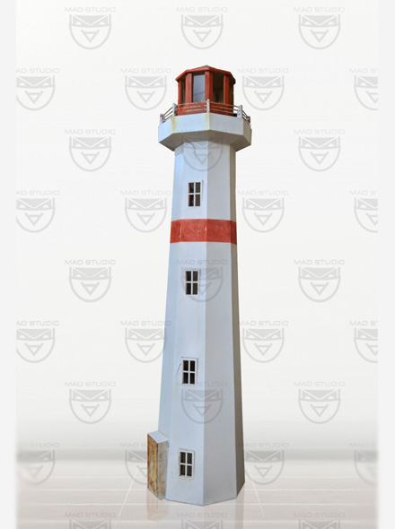Weathered Lighthouse Floor Lamp, Lighthouse Floor Lamp